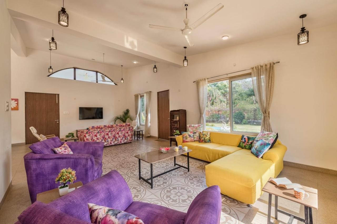 Saffronstays Roselle, Malavli - Pet-Friendly Pool Villa With Modern Interiors ロナバラ エクステリア 写真