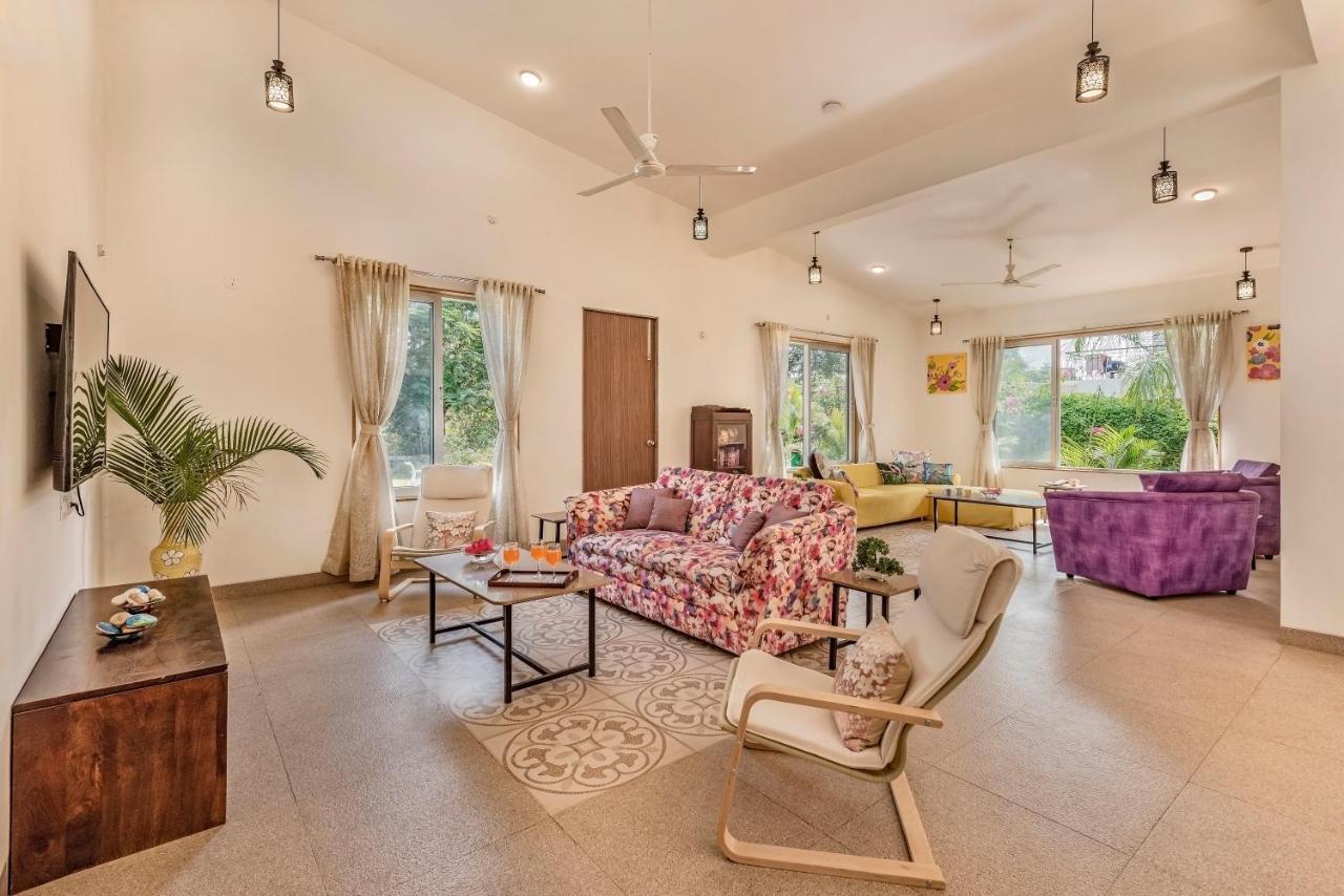 Saffronstays Roselle, Malavli - Pet-Friendly Pool Villa With Modern Interiors ロナバラ エクステリア 写真