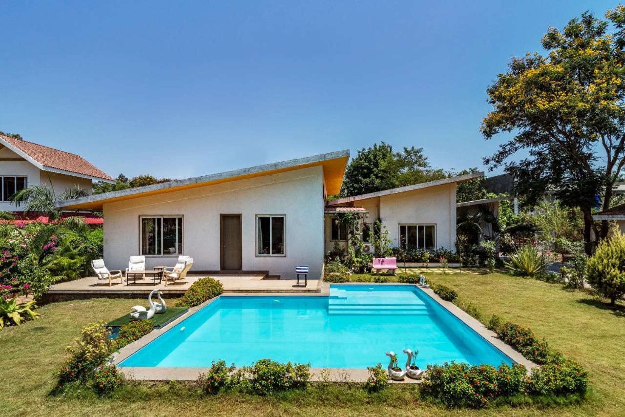 Saffronstays Roselle, Malavli - Pet-Friendly Pool Villa With Modern Interiors ロナバラ エクステリア 写真